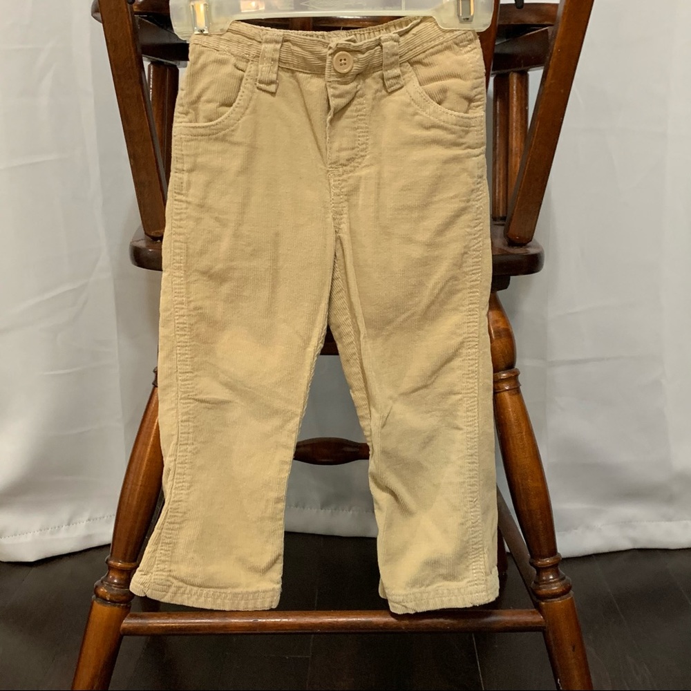 ❗️SOLD❗️Khaki Corduroy Pants with Elastic Waist